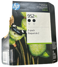 HP 952XL High Yield Cartridge Black Cartridge 2-Pack picture