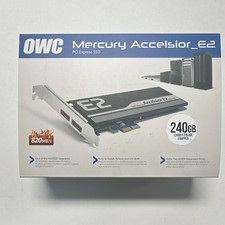 OWC Mercury Accelsior_E2 240GB PCIe Internal SSD Card Bootable for Mac/PC picture
