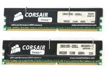 Corsair TWINX 1GB (2x512MB) DDR-400 PC-3200 XMS Low Latency Retro Gaming RAM picture