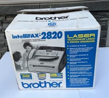 Brother IntelliFax 2820 All-In-One Home Office Laser Copier Fax Printer 2005 NEW picture