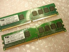 ProMOS DDR2 DIMM PC2-6400U 1GB (2x512MB) RAM V916764K24QCFW-G6 picture