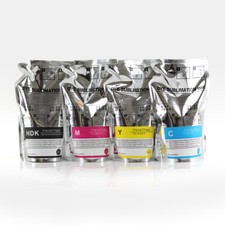 4pc 1100ml sublimation ink bag with one time use chip for EPSON F6370/9470/9470H picture