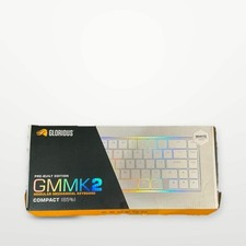 Glorious GMMK 2 Prebuilt 65% Wired Fox Linear Gaming Keyboard White - Open Box picture