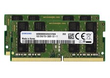 Samsung 2x16GB PC4-21300 DDR4 2666 MHz SODIMM Laptop Memory RAM M471A2K43CB1-CTD picture