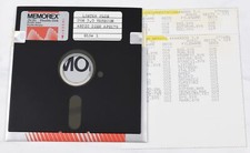 Vtg Memorex Computer Floppy Disk-Collectible, Untested (Atari, DOS 3.0, Lister) picture