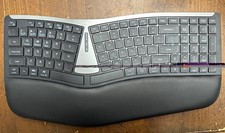 Nulea TK403 Ergonomic Wireless Bluetooth Keyboard Built-In Battery Wrist Rest picture