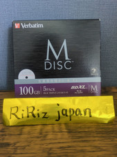 Verbatim M-DISC BD-R XL 100GB 5-Pack 2-4x Inkjet Printable White BDXL picture