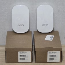 Lot of 2- Eero Beacon D010001 Mesh WiFi Range Extender (Add-on System) Network  picture