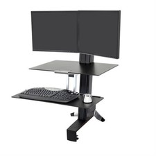 Ergotron 33-349-200 — WorkFit-S Dual Monitor Sit-Stand Workstation picture
