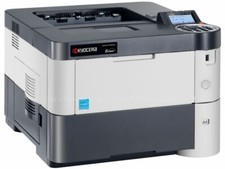 Kyocera ECOSYS P3045dn Monochrome Laser Printer   LOW PAGE COUNT NO TONER/ DRUM picture
