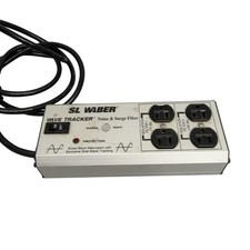 Tripp Lite SL Waber Wave Tracker WT4 Gray Surge Protector Noise Filter 4-Outlet picture