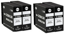 Easy Print Compatible Canon PGI-2200XL Black 4 Cartridges picture
