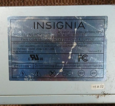 Insignia NS-PCW4050 ATX 400W Power Supply PSU SATA/4-Pin/Floppy Fan Ctrl picture