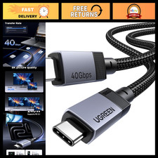 240W Active USB C Cable for Thunderbolt 4/3, USB4 40Gbps, 6.6ft Fast Charging picture