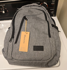 Mancro 17” Business, School, Travel Laptop Backpack With USB Charging Port picture