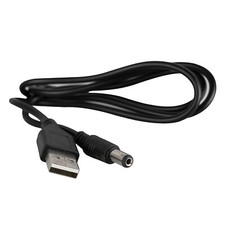 USB Male to DC 5.5 x 2.1mm Jack Power Cable 5V Charger Supply Connector Wire picture