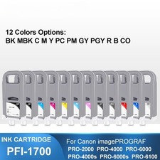 PFI-1700 700ML Compatible Ink Cartridge For Canon PRO 2000 4000 6000 PRO-6000s  picture