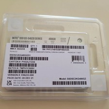 Intel D3 S4620 Series 480GB 2.5