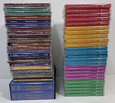 Lot 50 Educational PC CD ROM Teaching Learning Homeschool, Harcourt, Holt, ML picture
