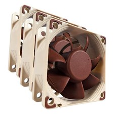 3-Pack of 60mm Quiet Fans with 4-Pin PWM Control - Ideal for DVR & NAS Units picture