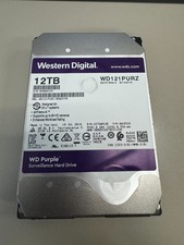 Western Digital 12TB WD Purple Surveillance HDD WD121PURZ picture