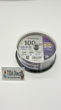 Verbatim BD-R XL 100GB 4X 20 Pack Blu-ray Disc Printable VBR520YP20SD4 Japan NEW picture
