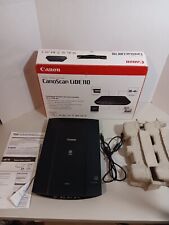 Canon CanoScan Lide 110 Flatbed Scanner Machine With Cord & Box picture