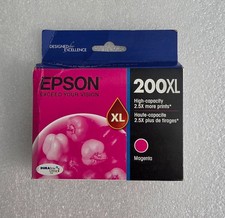 Genuine Epson 200XL Magenta Ink Cartridge T200XL320 High Capacity OEM Sealed picture