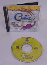 Software Catz Your Virtual Petz Pet Computer PC MAC 1996 CD Game Windows Vintage picture