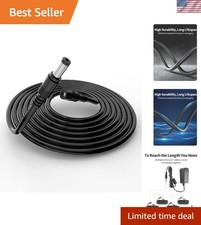 High-Quality 6.6FT 12V DC Extension Cord for Easy Connectivity – Male to Female picture