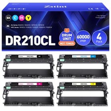 4Pack DR210CL Drum Unit Replacement for MFC9325CW MFC9125CN HL3070CW 3040CN picture