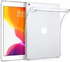 Clear Soft TPU Slim Cover for Apple iPad 8/7 2020/2019 10.2-Inch 8th/7th Gen picture