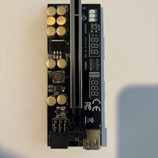 PCI Express Riser Card PCIe Add-On Card w/ Metal Bracket & USB Cable VER016 picture