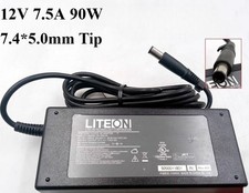 Genuine LITEON 12V 7.5A 90W Charger Power Supply 7.4*5.0mm Adapter PA-1900-33 picture