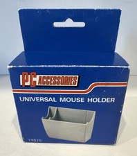 Universal Mouse Holder With Removable Divider by PC Accessories Gray Brand New picture