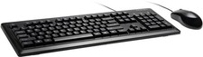Kensington Mouse-in-a-Box and Keyboard Wired USB Desktop Set (K72436AM), Black picture