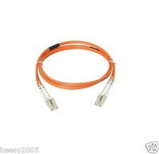 1M OM1 LC LC Duplex Fiber Optic Patch Cable Multimode G.651 OFNR Orange -84940 picture