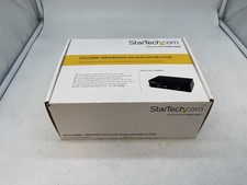 New-StarTech 2 Port USB HDMI KVM Switch w/Audio USB 2.0 Hub SV231HDMIUA FREE S/H picture