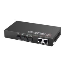 10/100M Single Mode Single Fiber Fiber Optic Media Converter 2 SC Fiber 2 RJ45 picture