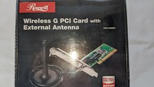 Rosewill RNX-G300EX Wireless G Card, IEEE 802.11b/g, PCI Up to 54Mbps, *NEW* picture