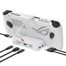 SABRENT Docking Station for Asus ROG Ally, 6-Port Ally Dock, White  picture