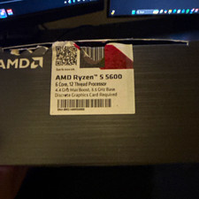 AMD Ryzen 5 5600 6-Core 12-Thread 3.5GHz Socket AM4 Desktop CPU, picture
