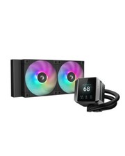 DeepCool MYSTIQUE 240 ARGB 5th Gen Liquid Cooler with 2.8” LCD Screen picture
