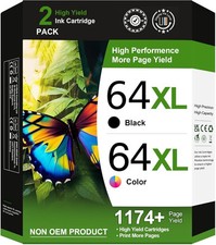 64XL Ink Cartridge Replacement for HP Ink 64 HP 64 Ink for HP 64XL Ink Cartridge picture