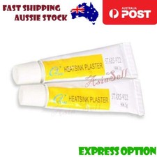 2x Thermal Conductive Heatsink Hard Set Plaster Glue Paste 5g Tubes Compound picture