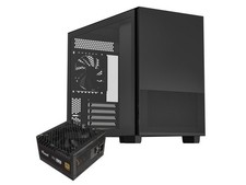 Rosewill Micro ATX Mini Tower PC Case with Pre-Installed 80+ Gold 650W ATX 3.1 P picture