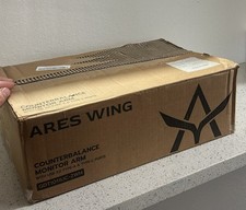 ARES WING Heavy Duty Dual Monitor Arm, Fully Adjustable Monitor Mount for 17-35 picture