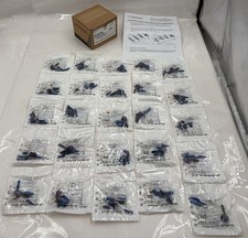 LOT OF 25 CORNING 95-200-99LC OS2 SM PRETIUM UNICAM FIBER OPTIC CABLE CONNECTORS picture