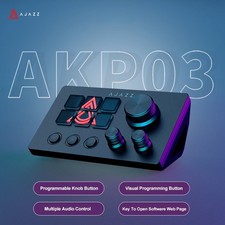 Programmable Macro Pad USB Shortcut Keyboard with Knobs for PC and Mac picture