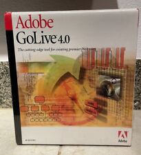 Adobe GoLive 4.0  For Macintosh  New Sealed picture